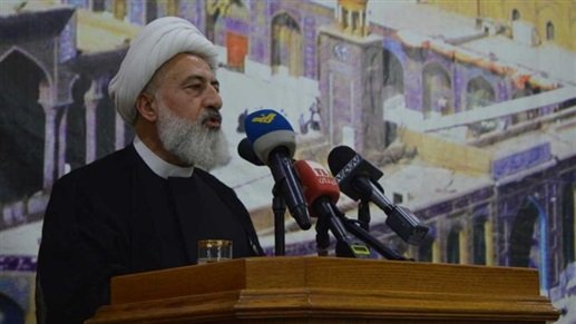 الشيخ الخطيب: لن نسلّم رقابنا للسفاحين .. وسلاح المقاومة خطٌ أحمر
