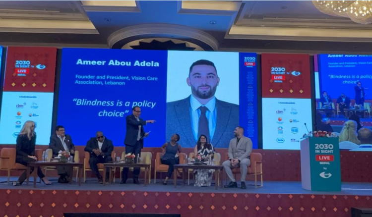 الدكتور أمير أبو عديلة اول لبناني يفوز بجائزة القائد الشاب في النظم الصحية لعام 2025 من الوكالة الدولية لمكافحة العمى (IAPB)