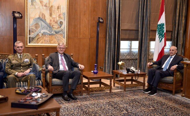 بري: لبنان متمسك بالشرعية الدولية من خلال إستمرار قوات اليونيفل العاملة في جنوب لبنان