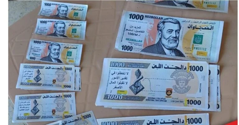 اسرائيل تلقي أوراق مال مزيفة فوق عيترون: “مال حزب الله حرام”
