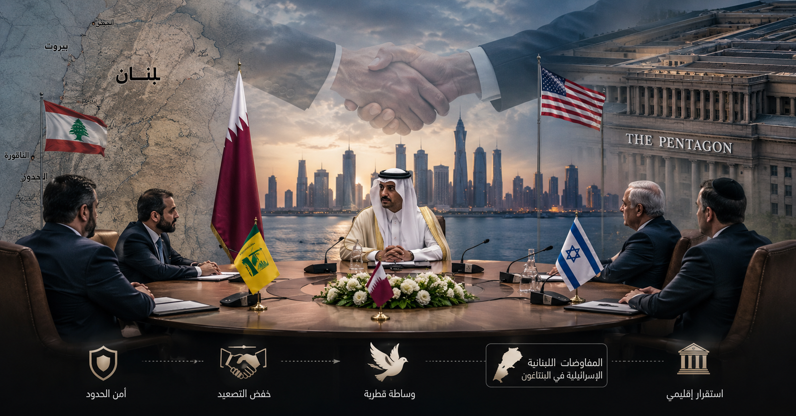 من الخيال: المفاوضات غير المباشرة في قطر وانعكاساتها على المسار  في واشنطن