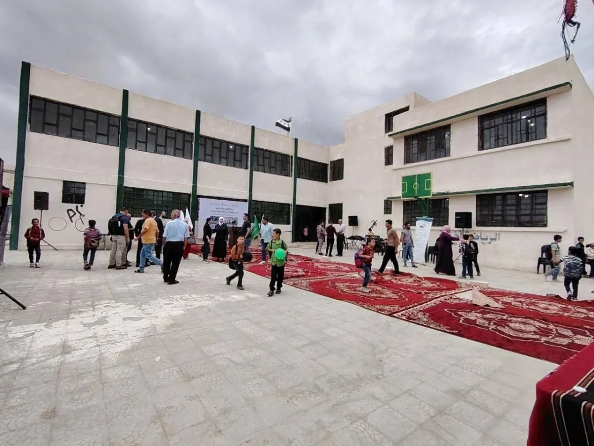 إعادة تأهيل عشرات المدارس في سوريا بتمويل من «مركز الملك سلمان»