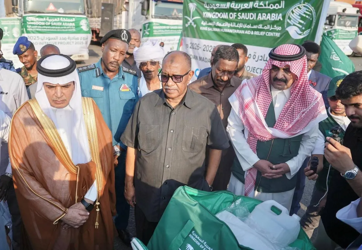 «إغاثي الملك سلمان» يسيّر 40 شاحنة مساعدات جديدة لـ5 ولايات سودانية