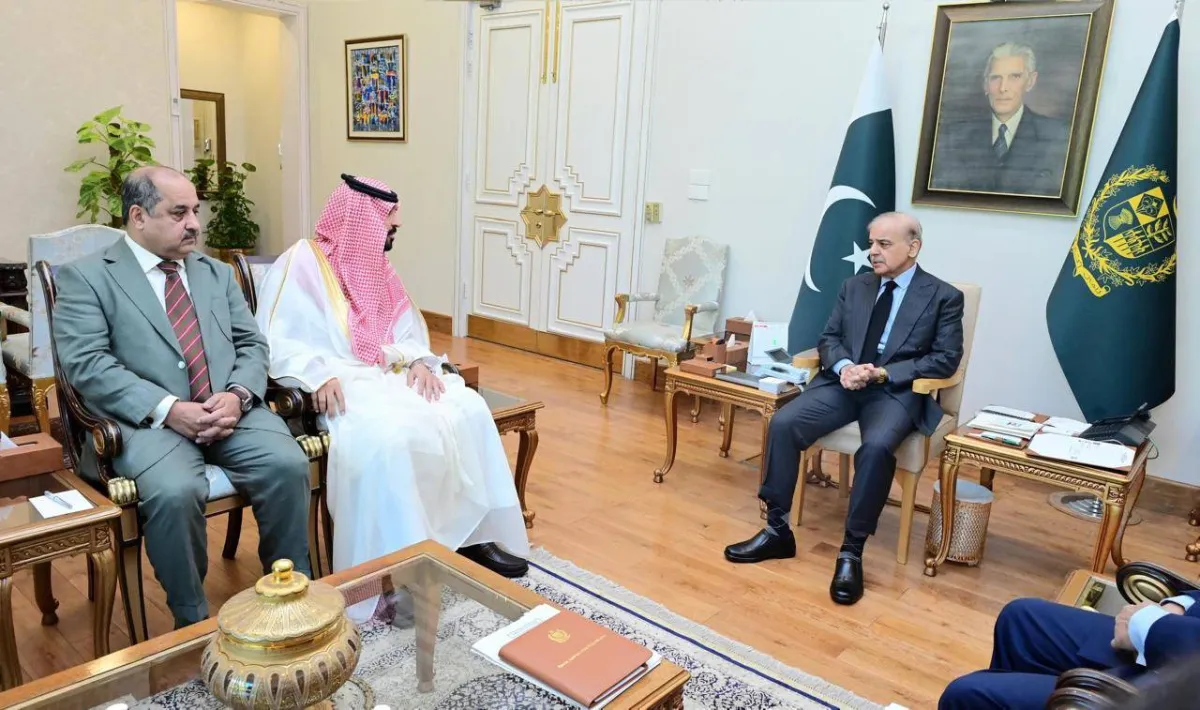 شهباز شريف: السعودية وباكستان تقفان معاً دائماً