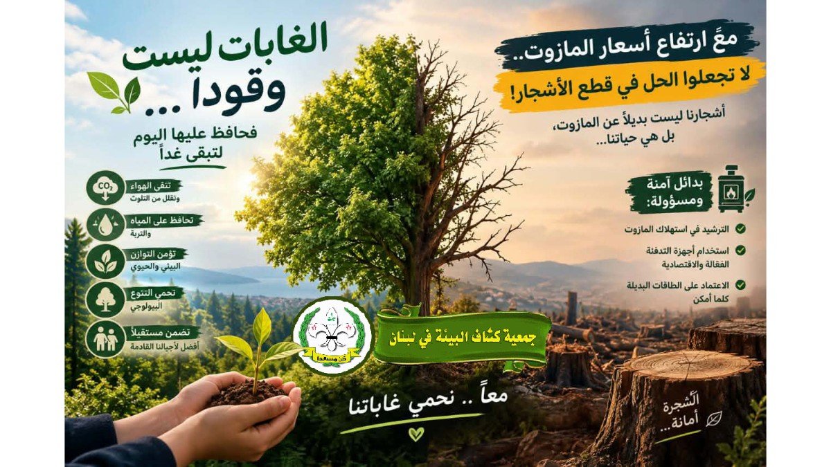 كشافة البيئة: للحفاظ على الثروة الحرجية مع اقتراب فصل الشتاء