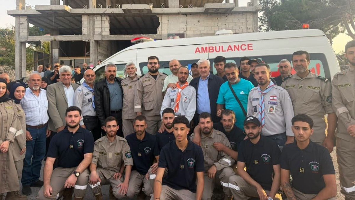 “أمل” سلّمت سيارة إسعاف مجهّزة لفرقة الدفاع المدني الرسالي في الصوانة