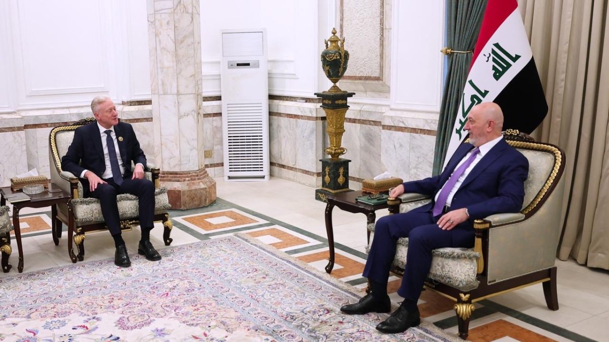 رجي يلتقي الرئيس العراقي: دعم متبادل لحصر السلاح بيد الدولة وبحث في إعادة تفعيل أنبوب النفط كركوك–طرابلس