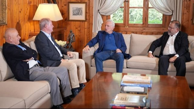 فرنجيه اسنقبل وفدًا من حزب الوطنيين الأحرار وبحث في الواقع اللبناني والتطورات المحلية والإقليمية