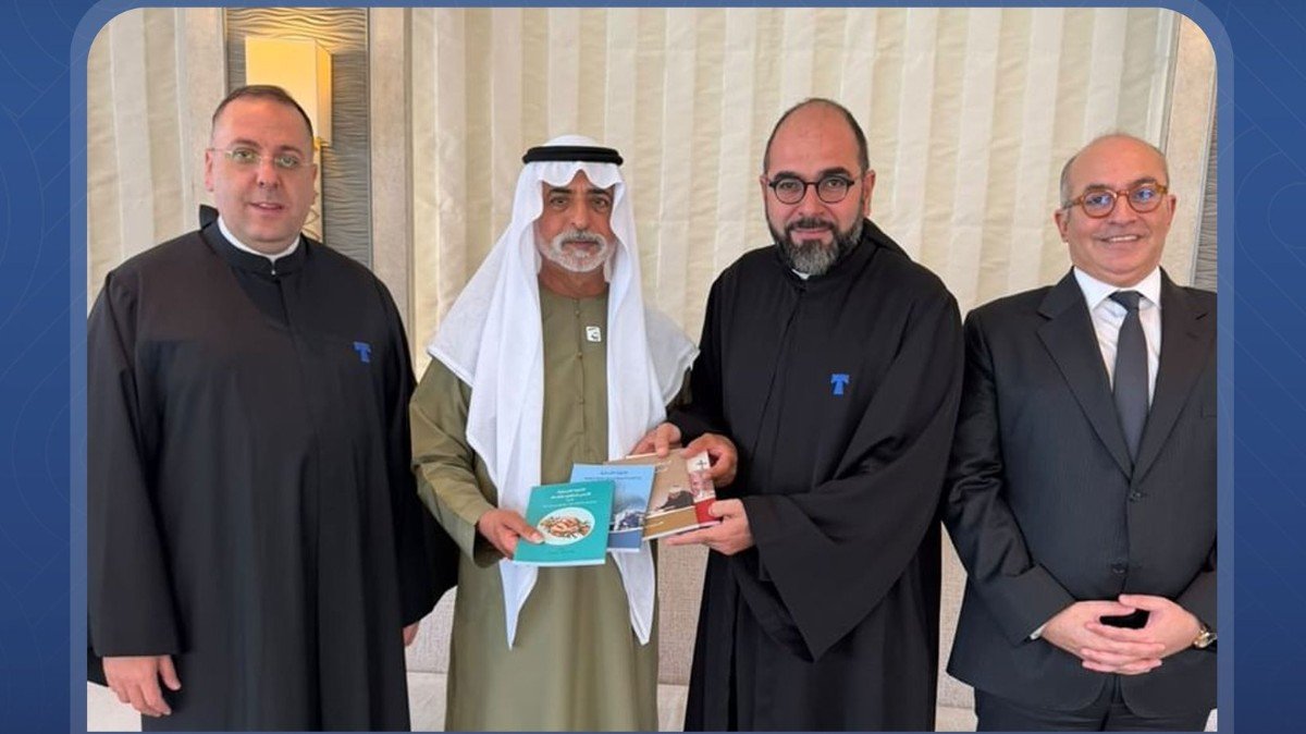 وزير التسامح والتعايش الإماراتي يستقبل وفد الرهبانية الأنطونية المارونية: تأكيد أهمية جهود ترسيخ مبادئ الأخوّة الإنسانية