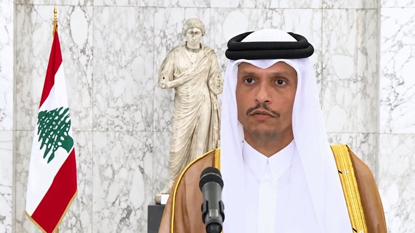 رئيس الوزراء القطري زار بيت الوسط ولقاء مع بهية الحريري بحث في التطورات