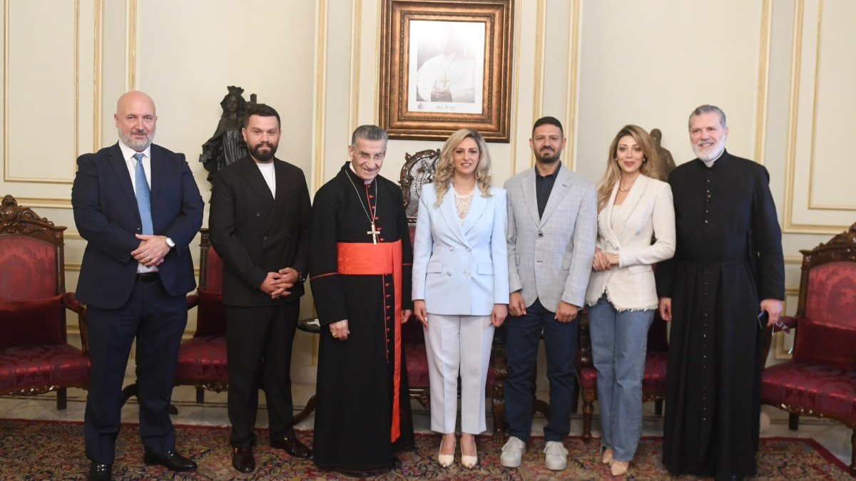 الراعي يستقبل النائبة السورية مادونا بشارة ويبحث معها الأوضاع في سوريا ومستقبل الحضور المسيحي فيها